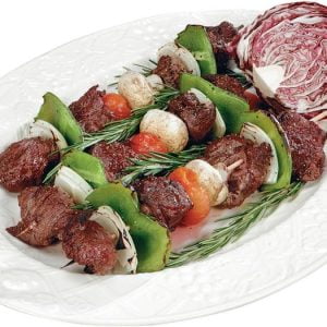 Cooked Lamb Kabobs Food Picture