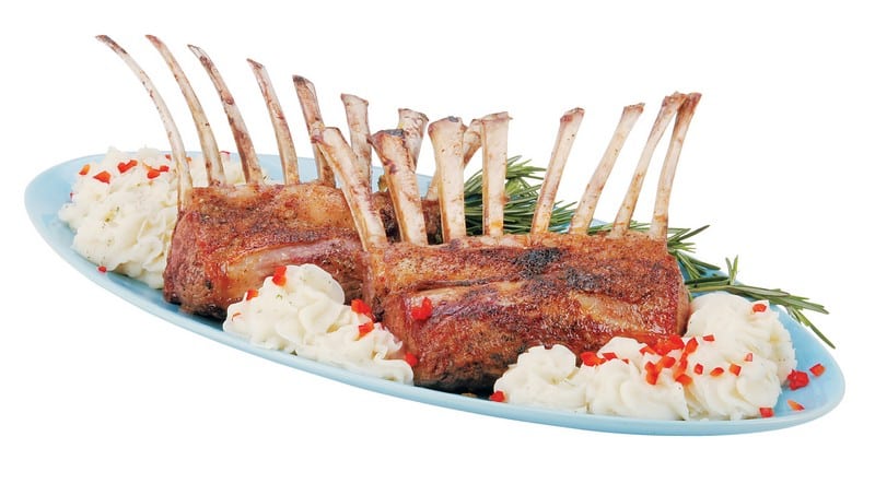 Lamb Rack with Potatoes Food Picture