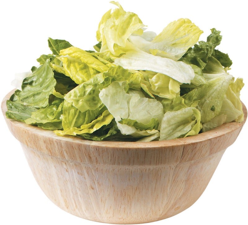 Shredded Lettuce in a Bowl Food Picture