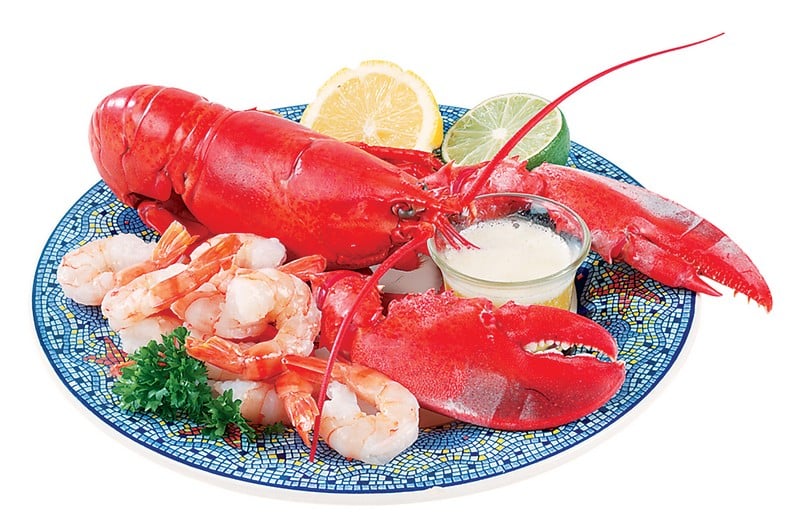 Lobster and Shrimp with Clear Butter Food Picture