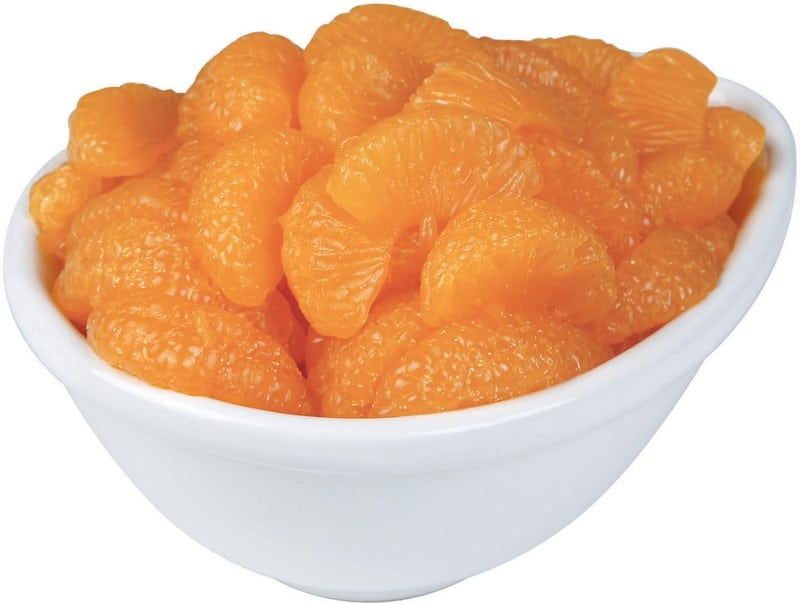 Mandarin Oranges in a Bowl Food Picture
