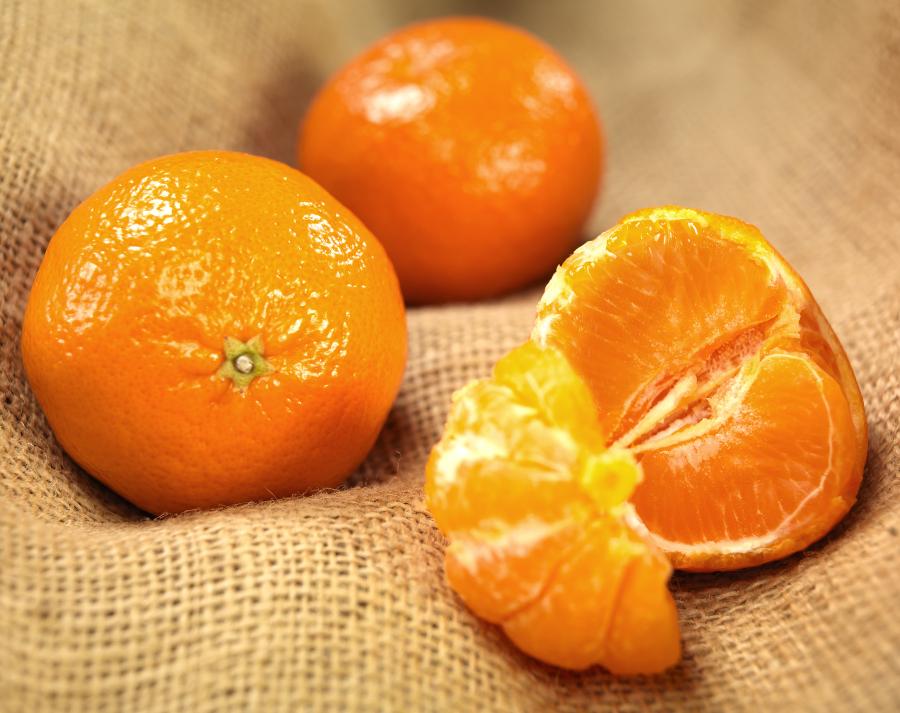 Mandarin Oranges on Table Food Picture