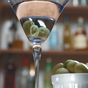 Martini with Olives Food Picture