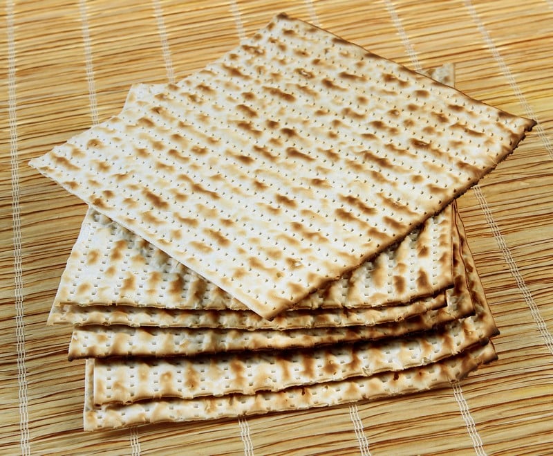 Stacked Matzo Bread Food Picture