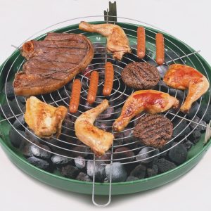 Assorted Cooked Meats on Grill Food Picture