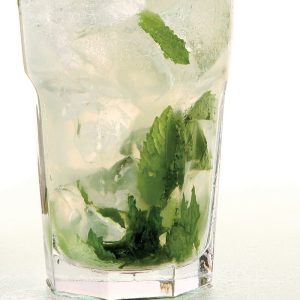 Mojito in a Glass with Greens Food Picture