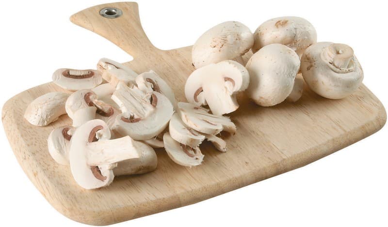 Mushrooms on a Board Food Picture