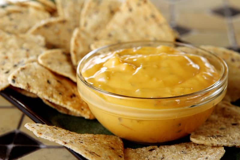 Nachos With Cheese Sauce Food Picture