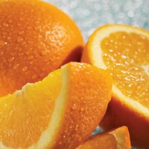 Sliced Navel Oranges on Table Food Picture