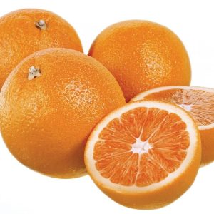 Fresh Whole and Sliced Cara Cara Oranges Food Picture