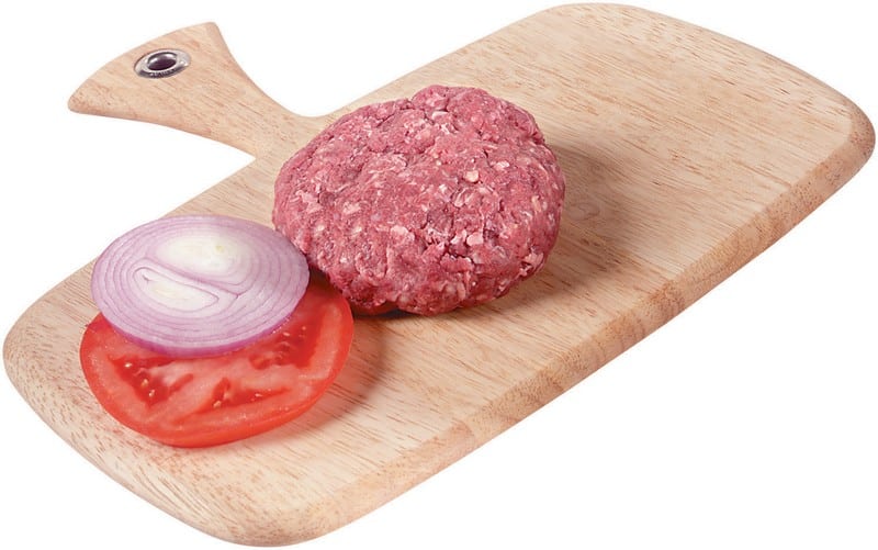 Raw Ostrich Burger Food Picture