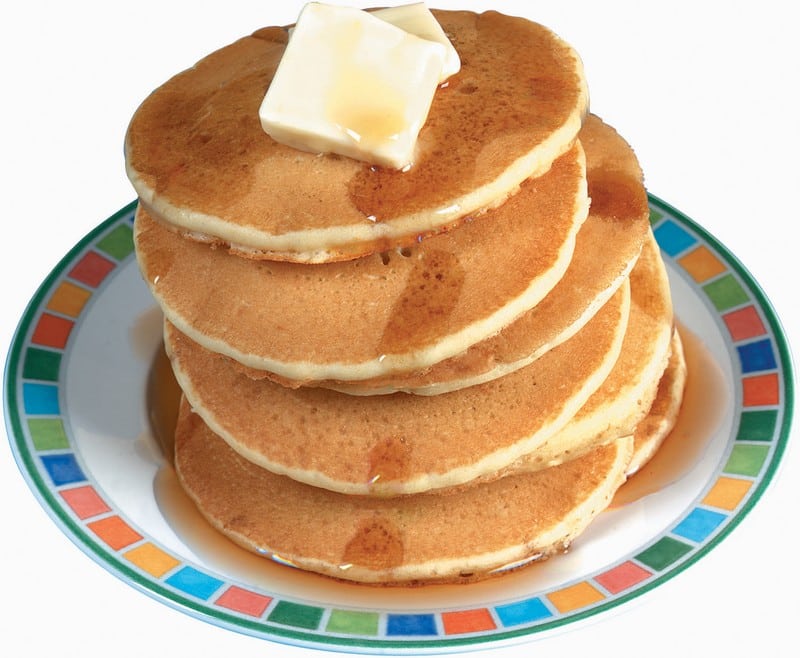Stack of Pancakes with Butter Food Picture