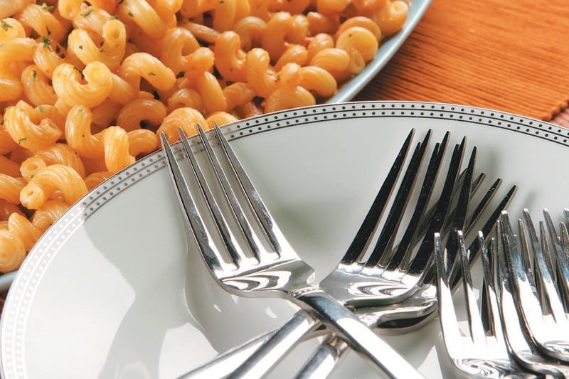 Pasta and Forks Food Picture