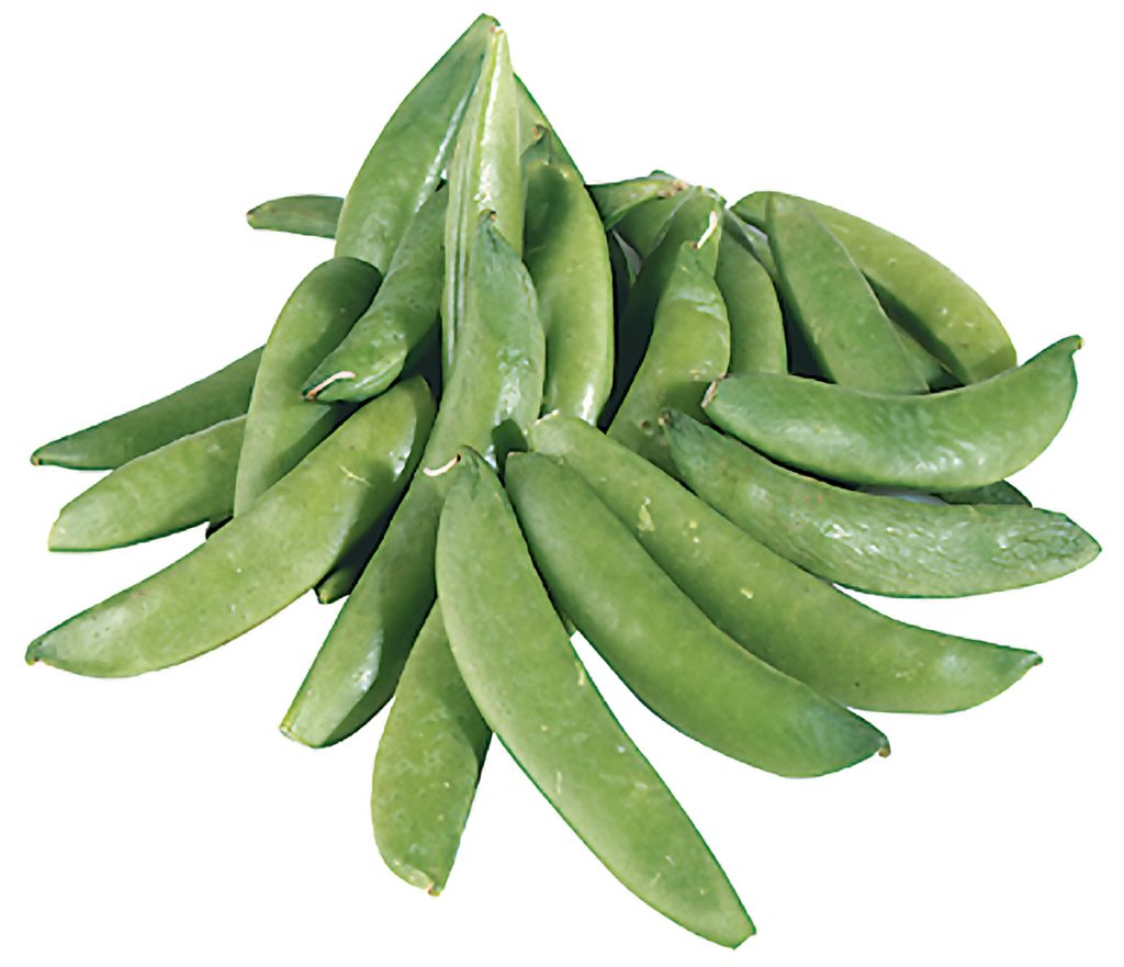 Snap peas on a white background Food Picture