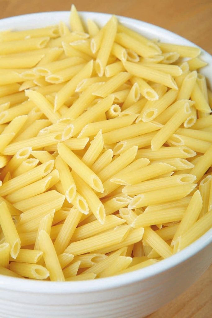 Penne Macaroni in a Bowl Food Picture
