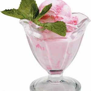 Peppermint Ice Cream in Glass Food Picture