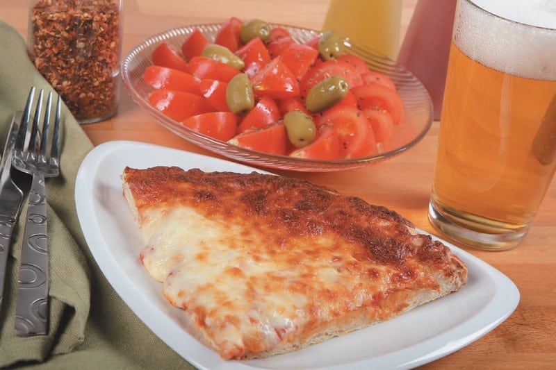 Pizza and Beer Food Picture