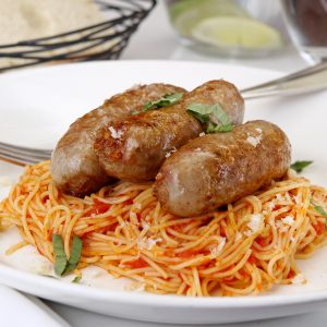 Pork Sausage Cooked Food Picture