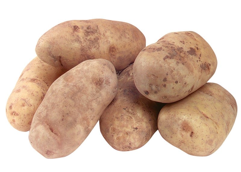 Idaho Potatoes Isolated Food Picture