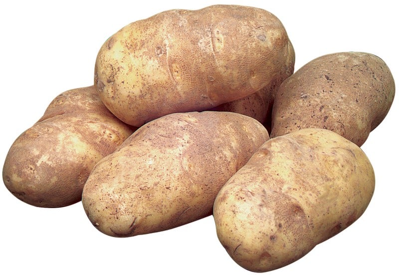 Maine Potatoes Isolated Food Picture