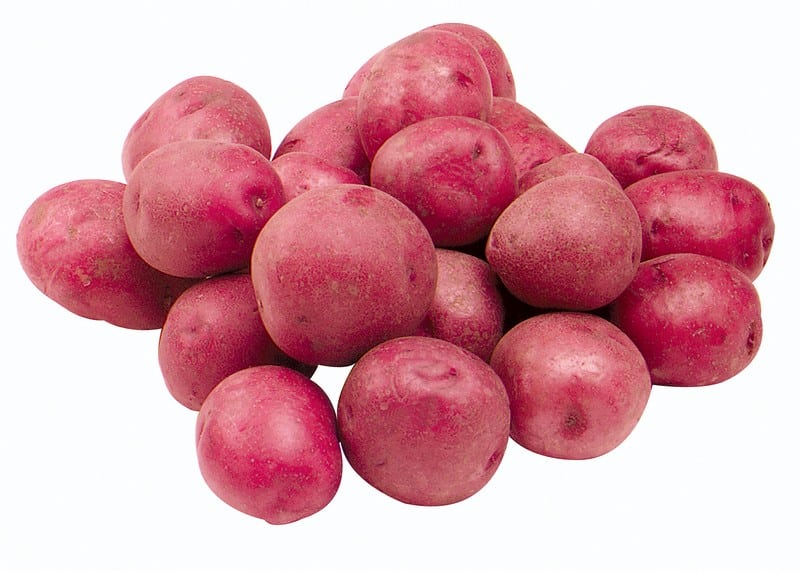 Red Potatoes Isolated Food Picture
