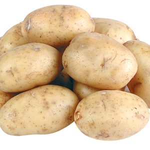 White Potatoes Isolated Food Picture