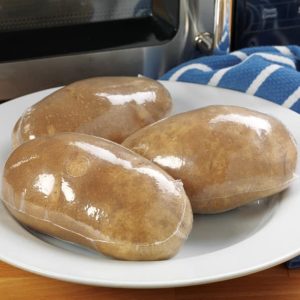 Potatoes Wrapped in Plastic Food Picture