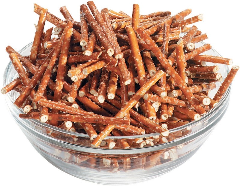 Pretzel Sticks in a Bowl Food Picture