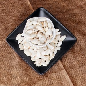 Pumpkin Seeds in a Bowl Food Picture