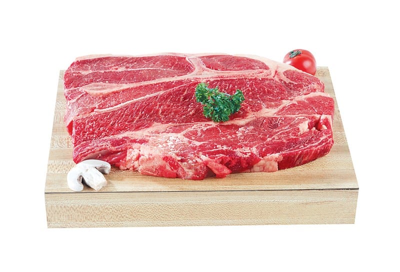 Raw Beef Chuck Steak 7 Bone Food Picture