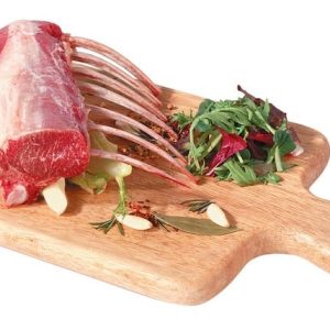 Raw French Rack of Lamb Food Picture