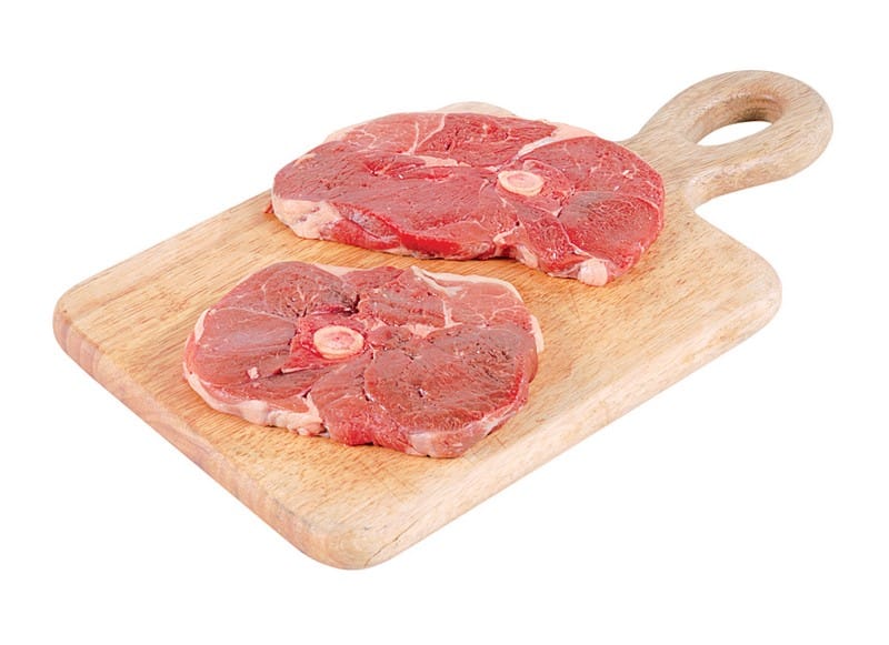 Raw Lamb Leg Steak Food Picture