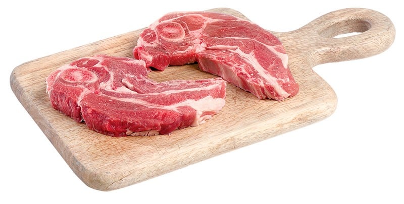 Raw Lamb Shoulder Chop Food Picture