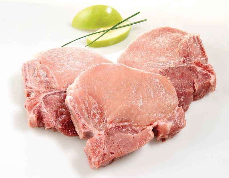 Fresh Raw Center Cut Pork Chops Food Picture