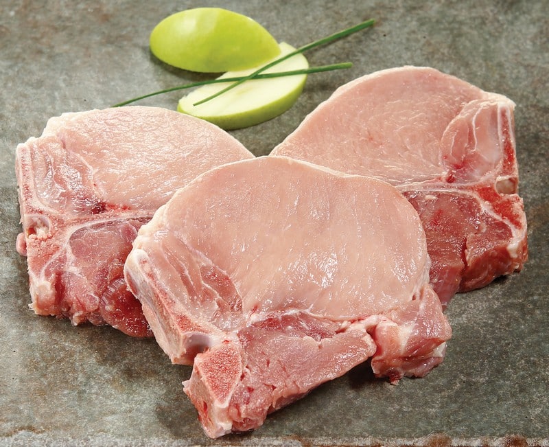 Fresh Raw Center Cut Pork Chops Food Picture