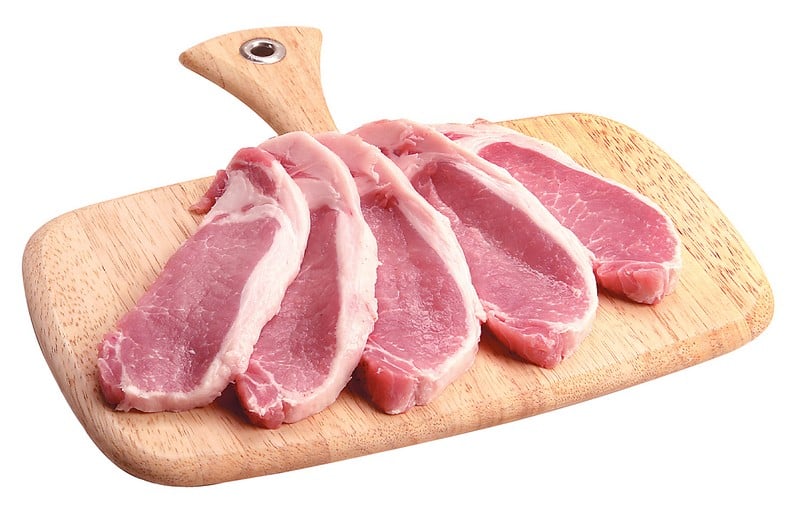 Raw Pork Cutlet Food Picture