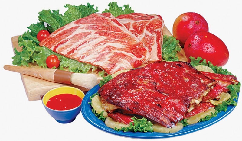 Raw Baby Back Ribs Food Picture