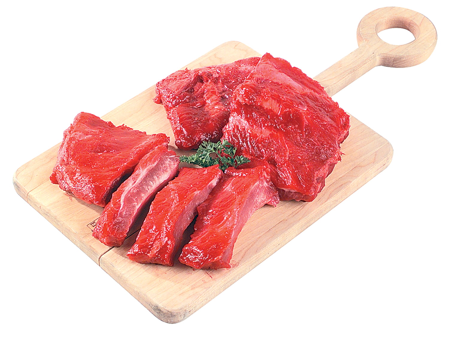 Red Raw Pork Ribs Food Picture