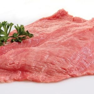 Raw Veal Cutlet Thin Cut Food Picture