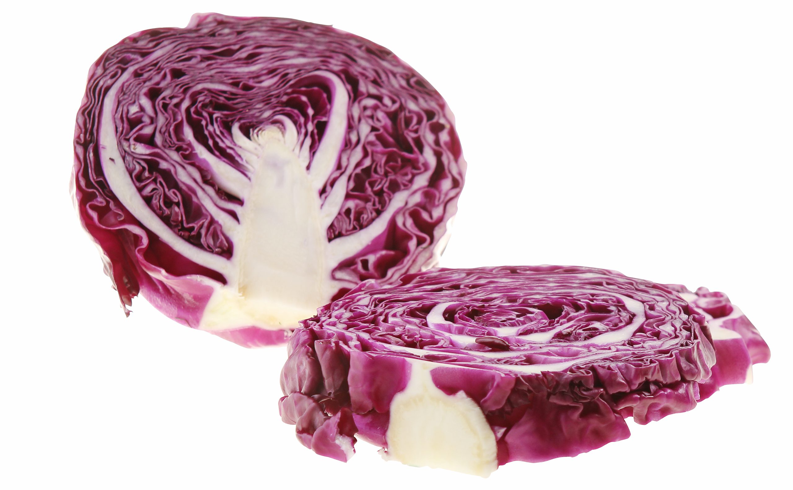 Red Cabbage Sliced Food Picture