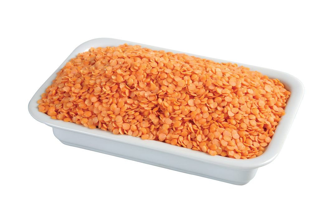 Red Lentils in a Pan Food Picture