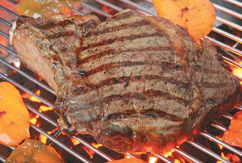 Ribeye Steak on Grill Food Picture