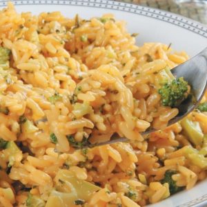 Broccoli and Cheese Rice Food Picture