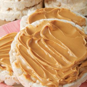 Rice Cakes with Peanut Butter Food Picture