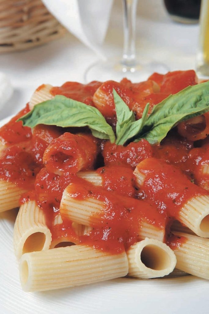 Rigatoni with Sauce Food Picture