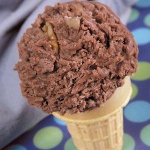 Rocky Road Ice Cream Cone Food Picture
