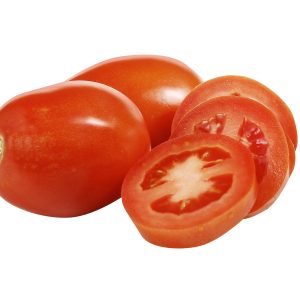 Whole & Sliced Roma Tomatoes Food Picture