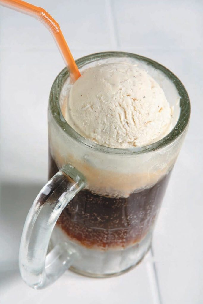 Root Beer Float with Ice Cream Food Picture