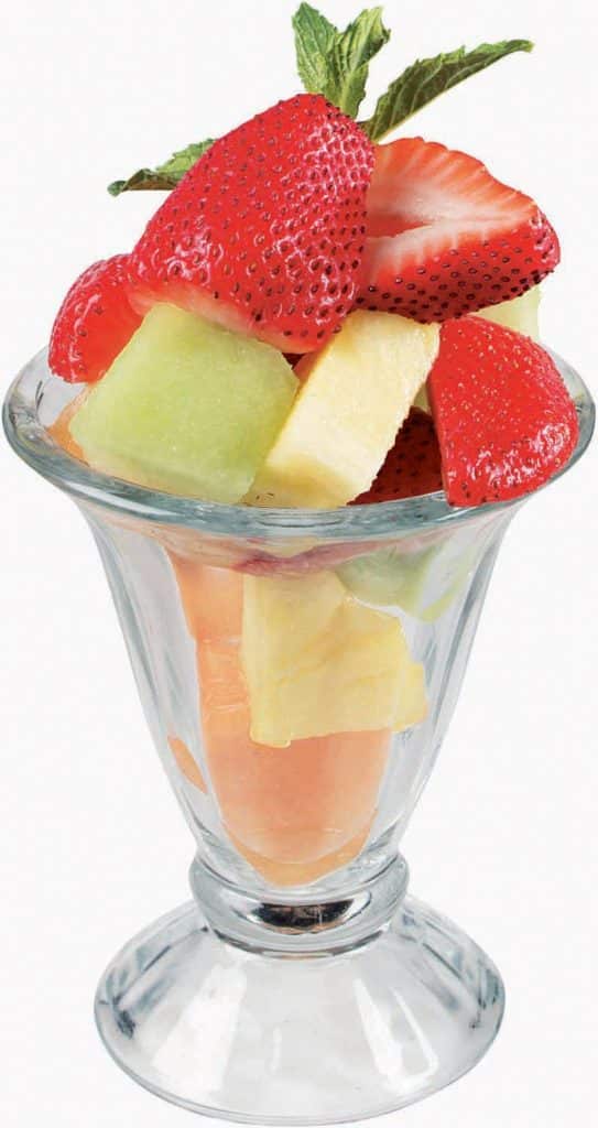 Fruit Salad in a Glass Food Picture