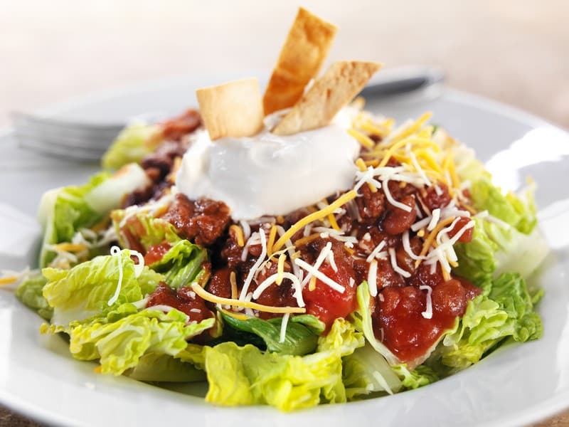 Fresh Made Taco Salad Food Picture